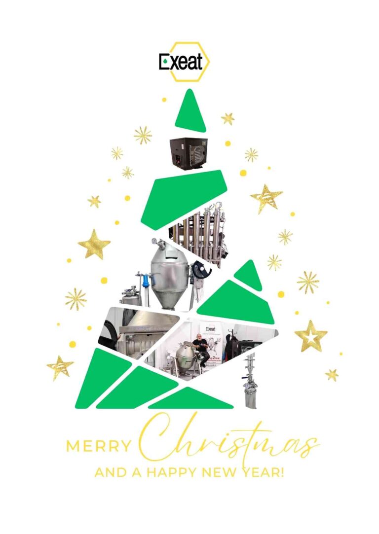 Christmas greeting card Exeat
