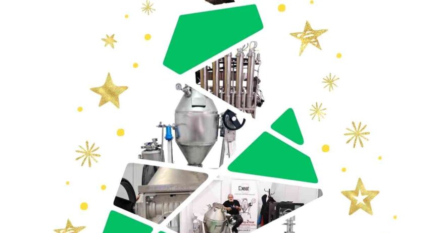 Christmas greeting card Exeat