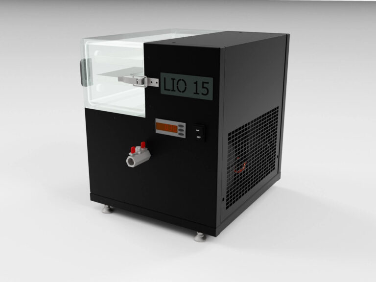 Discover the LIO 15 — Exeat's compact, high-performance freeze dryer designed for small businesses, labs, and home users. Practical, efficient, and perfect for small-batch freeze drying.