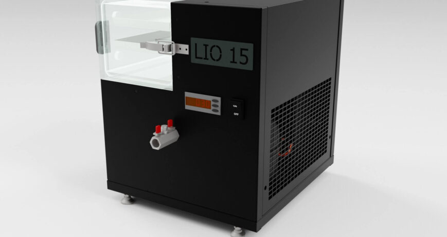 Discover the LIO 15 — Exeat's compact, high-performance freeze dryer designed for small businesses, labs, and home users. Practical, efficient, and perfect for small-batch freeze drying.